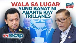 Rep. Abante binanatan si Sonny Trillanes