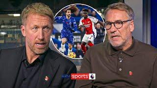 "Arsenal have got a bullseye on their back" | Potter and Merson react to derby draw!