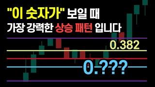 피보나치 되돌림은 무조건 이렇게 사용해야 합니다 (이 숫자 2개 뜨는 순간 최고의 매수타이밍)