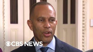 Hakeem Jeffries speaks after House passes funding deal