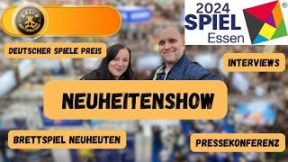 SPIEL 24 - Pressekonferenz & Neuheitenshow | Brettspiel-Highlights & Ankündigungen | BrettspielTeddy