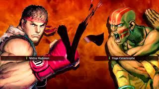 [#USF4] AmericanDaigo (Ryu) vs. o YogaFlame24 o (Dhalsim) Sets Live Recorded 321