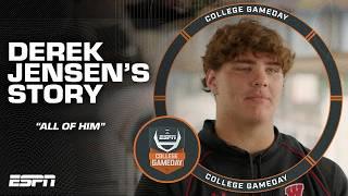 How Wisconsin's freshman karaoke uplifted Derek Jensen after tragedy | College GameDay
