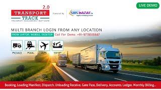 Transport & Logistics Software Free Demo online, Excel Export-Import, TMS Accounting ERP in India