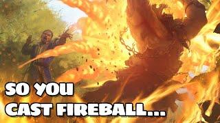 Send This To Your Wizard If "They Didn't Ask How Big The Room Was, They Cast Fireball"