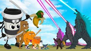 Rescue GODZILLA & KONG Vs All Brainrot Anime Animals But They All Normal | This is THE END BRAINROT