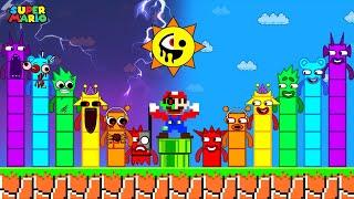 Finish The Pattern? Mario Challenges the Zombie Numberblocks in the Final Battle! | Max Toons DTM