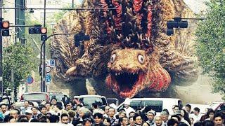 النفايات النووية تخلق وحش عملاق يهدد وجود البشر على كوكب الارض (shin godzilla)