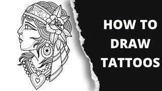 5 Drawing Hacks For Better Tattoo Designs