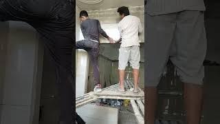 wall tiles fitting short video