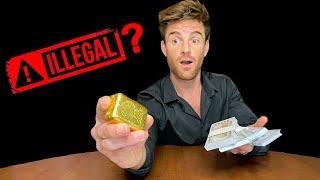 $50,000+ illegal Gold Bar?!