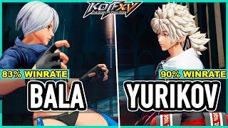 KOF XV ▰ Bala (Ángel/K'/Iori) vs Yurikov (Meitenkun/Blue Mary/Isla)