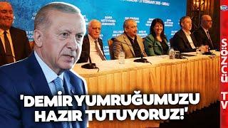 Öcalan'ın Çağrısı Sonrası Erdoğan'dan Gündem Olacak Açıklama! 'Demir Yumruğumuzu Hazır Tutuyoruz'