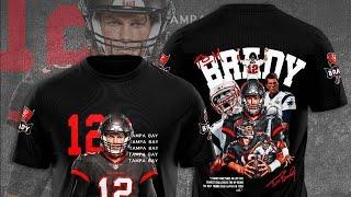 Tom Brady T-shirt 3D