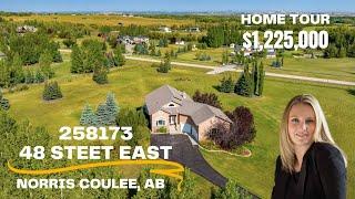 4 Acre home, walkout basement and only 15 minutes from Calgary