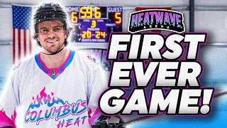 OUR FIRST GAME AT MY NEW HOCKEY RINK?! *HEATWAVE ARENA*