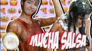 THAT'S TOO MUCH SAUCE CHALLENGE (mucha salsa challenge) FT.SAMY BFF / Anto Russoniello