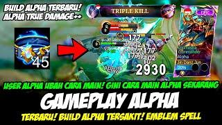 ITEM WAJIB ALPHA META SEKARANG + CARA MAIN ALPHA TERBARUBUILD ALPHA TERSAKIT 2024GAMEPLAY ALPHA