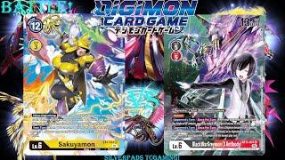 Digimon TCG BT11 Sakuyamon Vs Blackwargreymon X Full Match