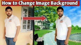 How to Change Photo Background on Mobile [Hindi]