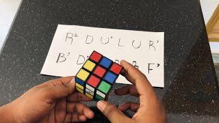 How to Solve a Rubik’s Cube With Algorithms | Just 12 Moves