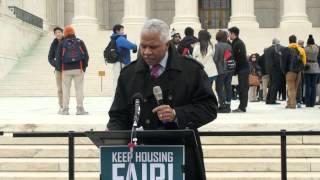 Hilary Shelton (NAACP) at Supreme Court Rally to #KeepHousingFair