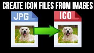 How to Quickly Create an Icon File (.ico) out of any Photo