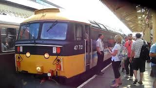 Class 47 47712 Lady Diana Spencer at Bury