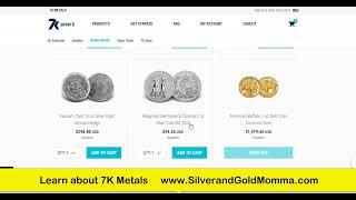 7K Metals Silver and Gold Products | Christmas Shopping Online Made Easy  ( 11/9/22 Products )