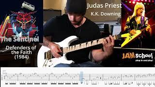 Judas Priest The Sentinel Guitar Solo with TAB