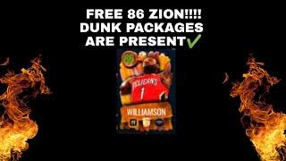 CLAIMIN FREE 86 ZION!!!! 2ND DUNK MASTER!!!!