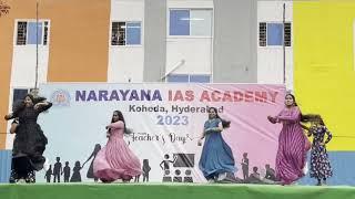 ||NORTH & SOUTH "JUGALBANDI"|| Narayana ias academy,koheda BA-3 (GIRLS), Teacher's day 