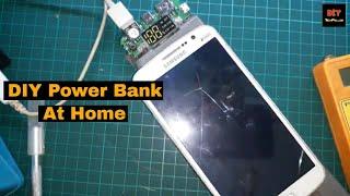 DIY Power Bank Using a 18650 Li-ion Battery