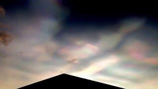 Mother of pearl clouds - Youtube