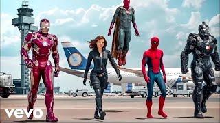 CJ   Whoopty Robert Cristian & ERS Remix   Captain America  Civil War Airport Battle Scene