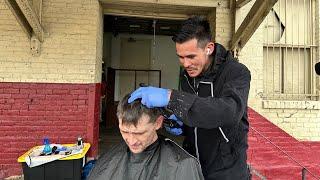 Fresh cut for a fresh start: How one Salt Lake City man gives smiles through free haircuts