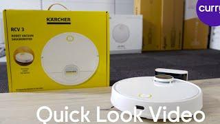 KARCHER RCV 3 Robot Vacuum Cleaner - Quick Look