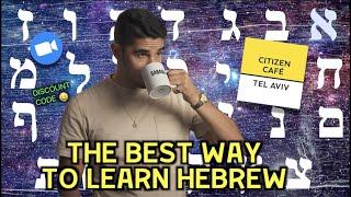 The Best Method To Learn Hebrew: Citizen Cafe  Tel Aviv