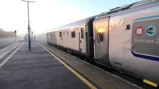 Chiltern 68012 roars away from Banbury 24/10/24