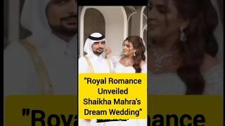 Beautiful Moments from Shaikha Mahra's Wedding | Dubai Royal Wedding Highlights #shaikhamahra