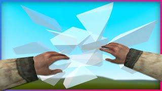 What If Gmod HAD GLASS BREAKING PHYSICS? | Garry's Mod