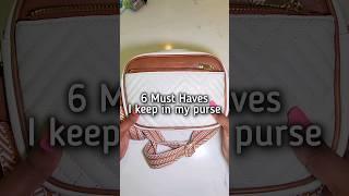 6 Essential Purse Must Haves!! What's in my Bag