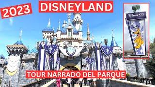 2023 DISNEYLAND: TOUR COMPLETO NARRADO DEL PARQUE TEMÁTICO DE DISNEYLAND EN CALIFORNIA.