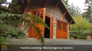 Real Carriage Door Openers - Franklin Autoswing