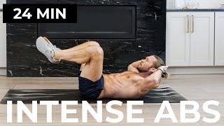 24 MIN INTENSE AB WORKOUT | INTENSE TOTAL AB WORKOUT