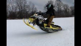 SKI-DOO MXZ X-RS 800R ETEC WITH GGB TRAIL CAN SOUND TEST