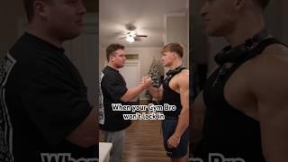 Gym Bros keep each other locked in #youtubeshorts #youtubeviral #fitness #skits #gymbro