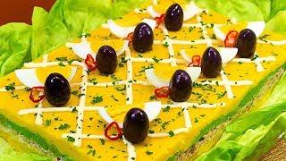 CAUSA RELLENA DE ATUN | RECETA PERUANA | Sazón y Corazón