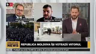 PROF. DR. S. MIȘCOIU ȘI M. ISAC, JURNALIST REP  MOLDOVA, DESPRE ALEGERILE DE ASTĂZI_Știri B1TV_3 nov