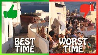 Santorini : The BEST TIME to visit [Analyzing Prices, Crowd & Temperatures]